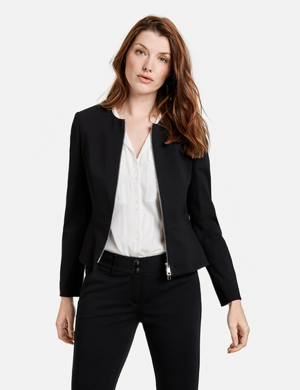 short fitted blazer