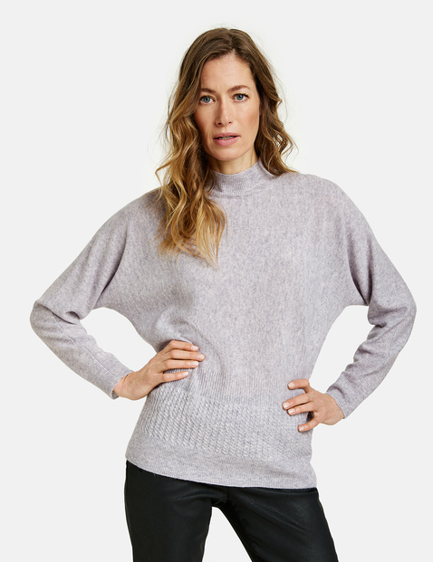 Pullover Aus Wolle Kaschmir In Grau Gerry Weber