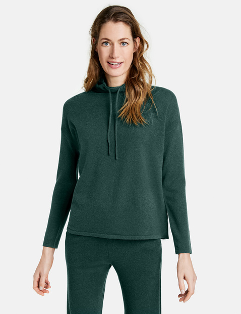 Pullover Aus Wolle Kaschmir In Grun Gerry Weber