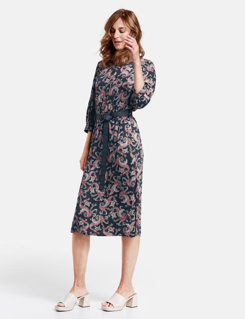 Kleid Mit Paisleyprint In Mehrfarbig Gerry Weber