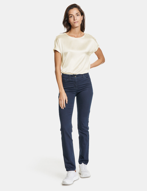 Figure Shaping Jeans Best4me In Blue Gerry Weber